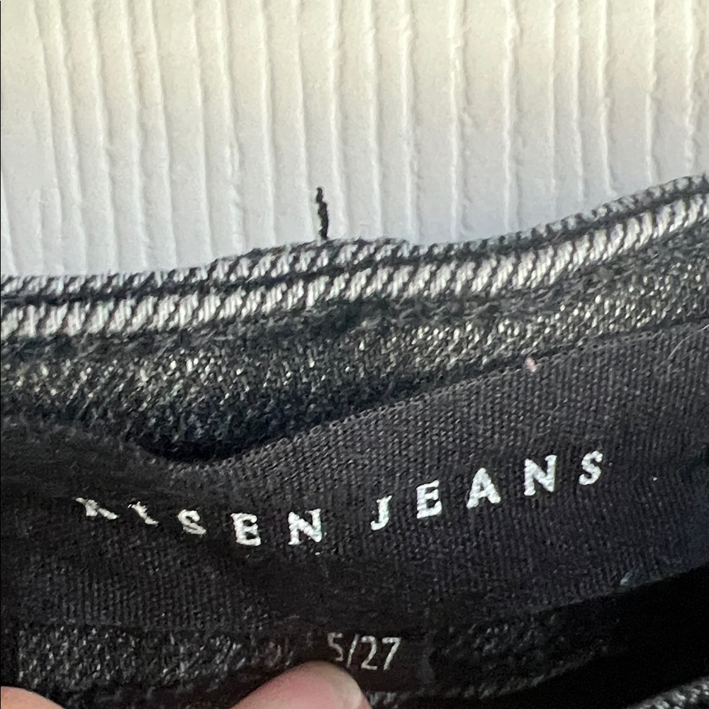 Risen black distressed Jeans - Picture 4 of 8
